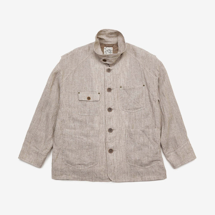 Linen Silk Work JKT