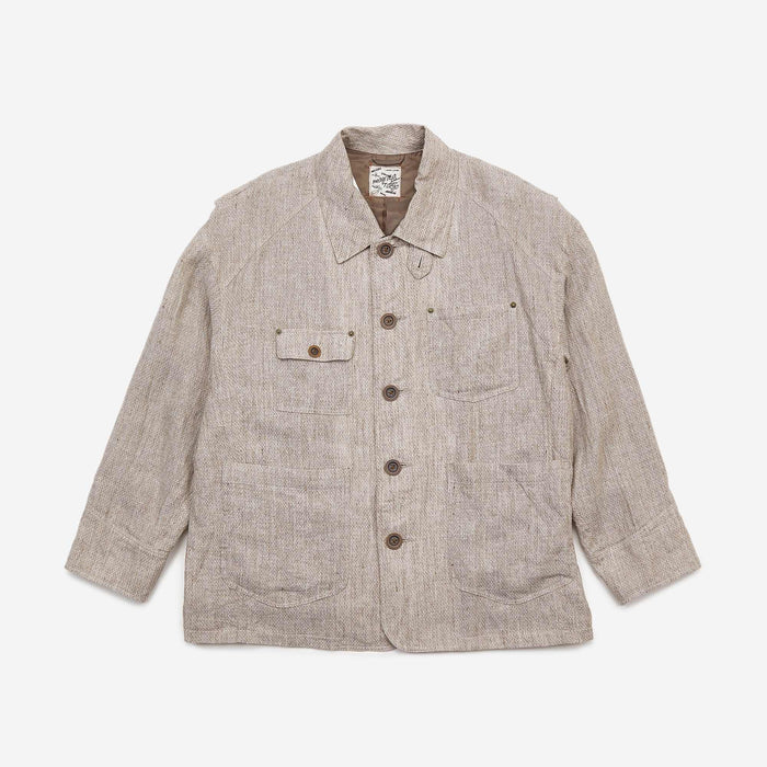 Linen Silk Work JKT