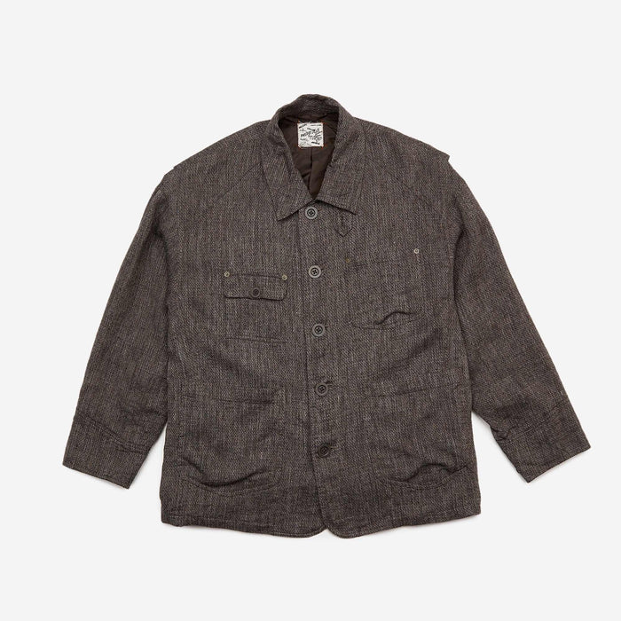 Linen Silk Work JKT