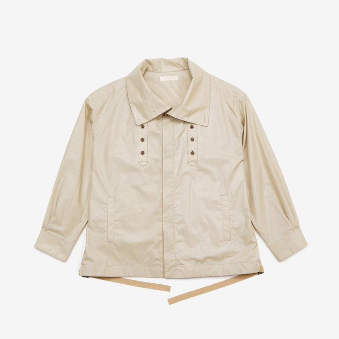 Hign neck collar shirt BL