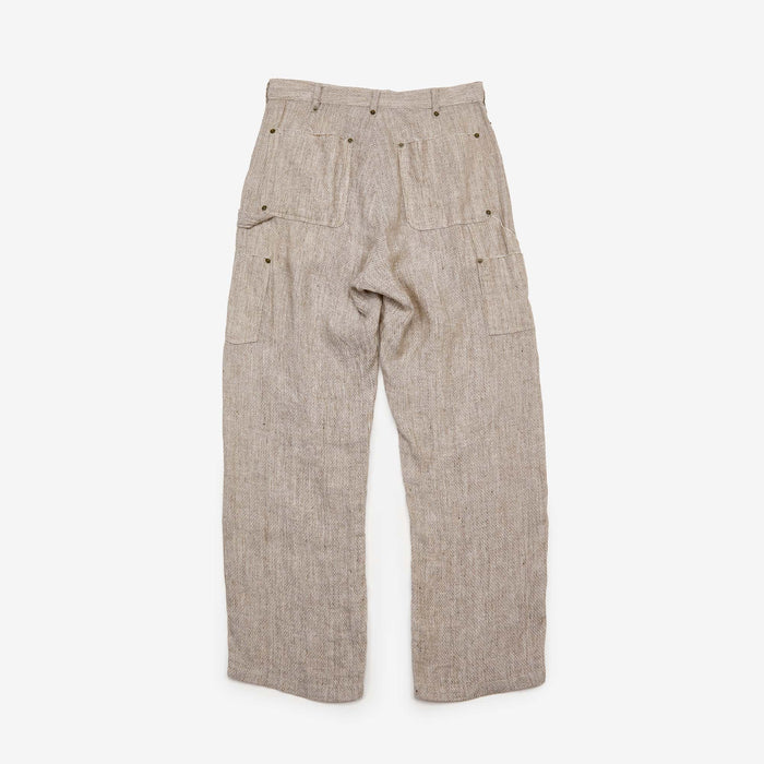 Linen Silk  Double knee PT