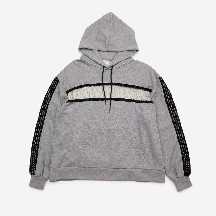 Chain tape hoodie