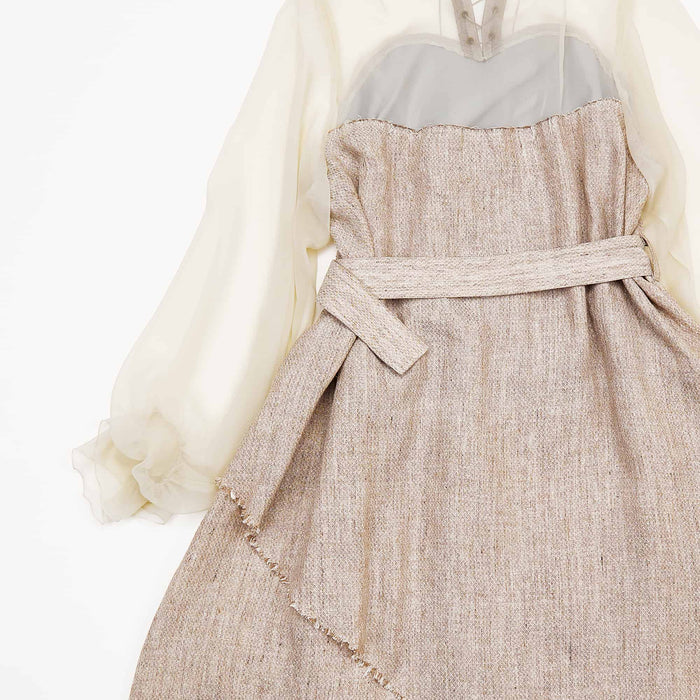 Linen Silk Dress