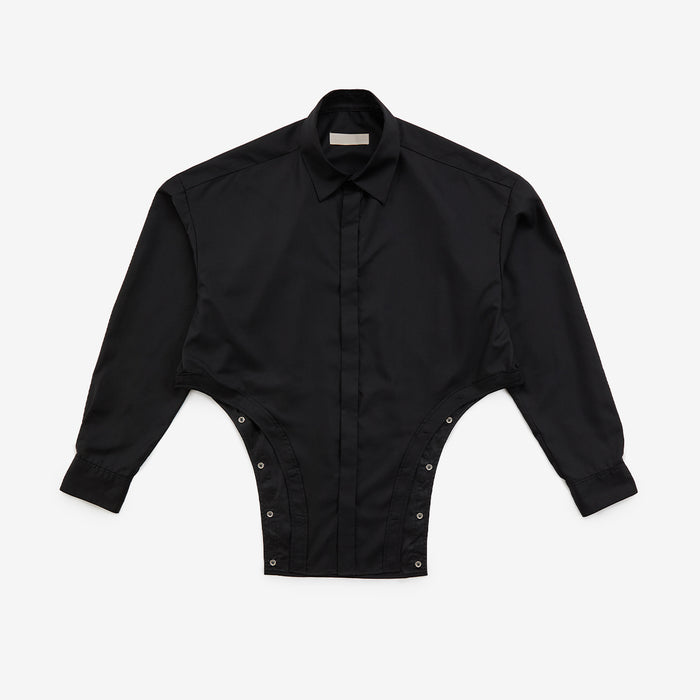 Multi-way snap button shirt