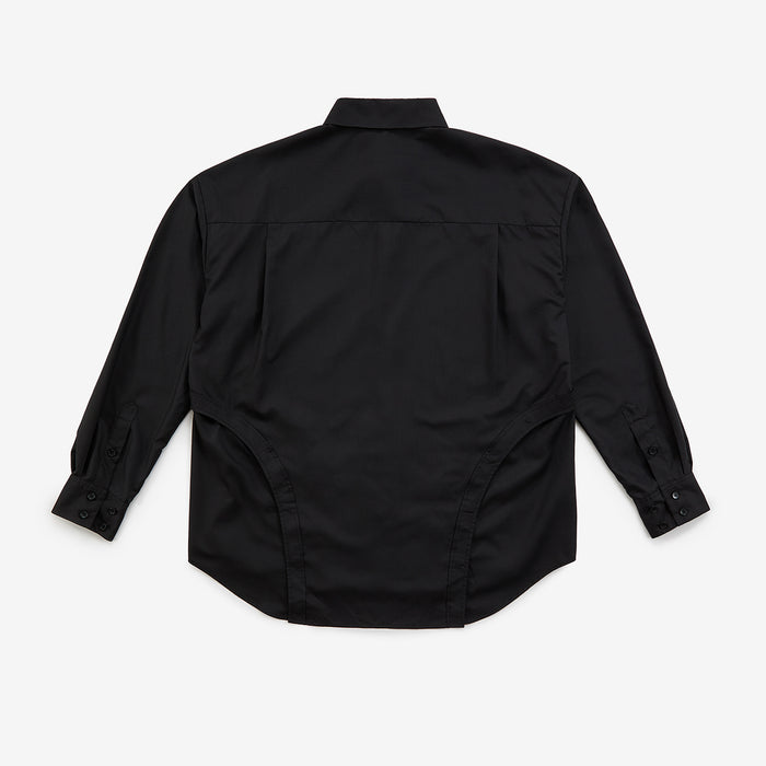 Multi-way snap button shirt