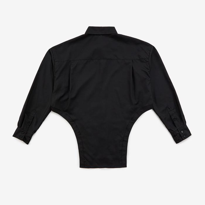 Multi-way snap button shirt