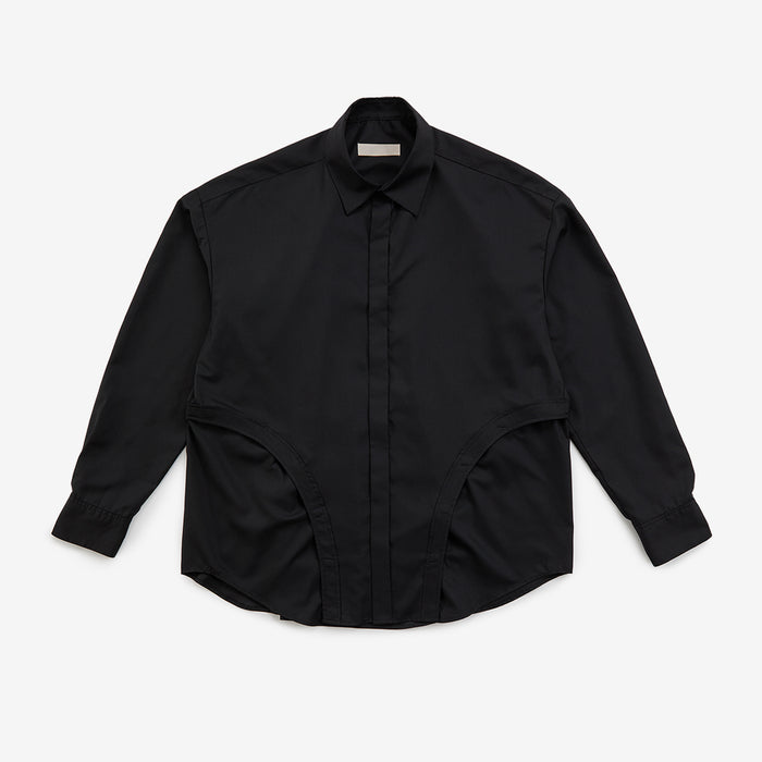 Multi-way snap button shirt