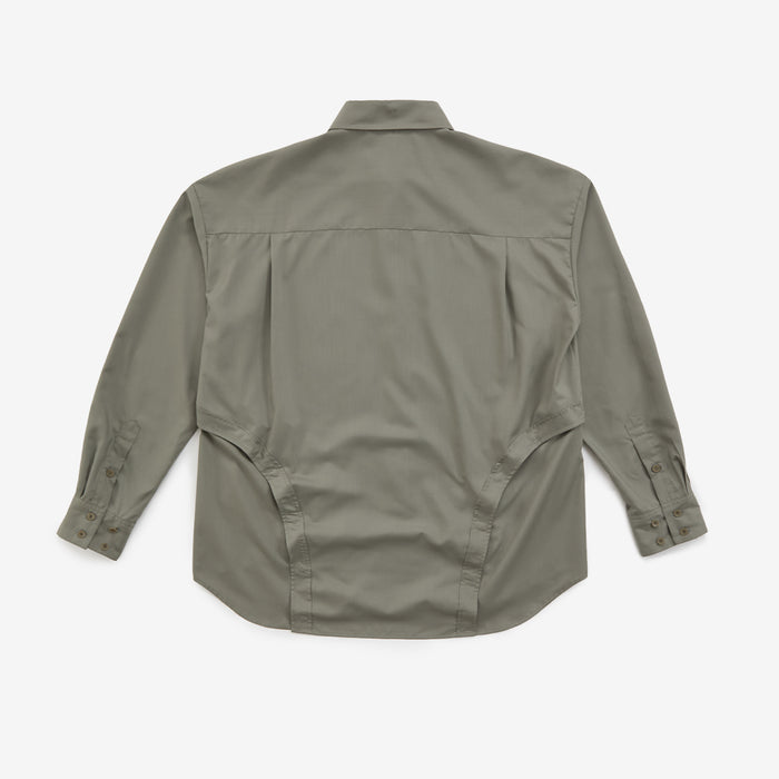 Multi-way snap button shirt