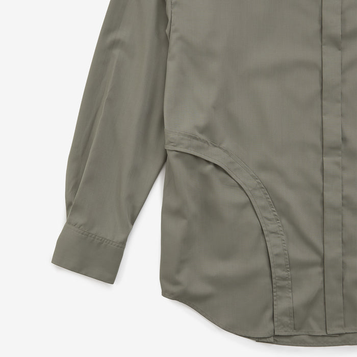 Multi-way snap button shirt