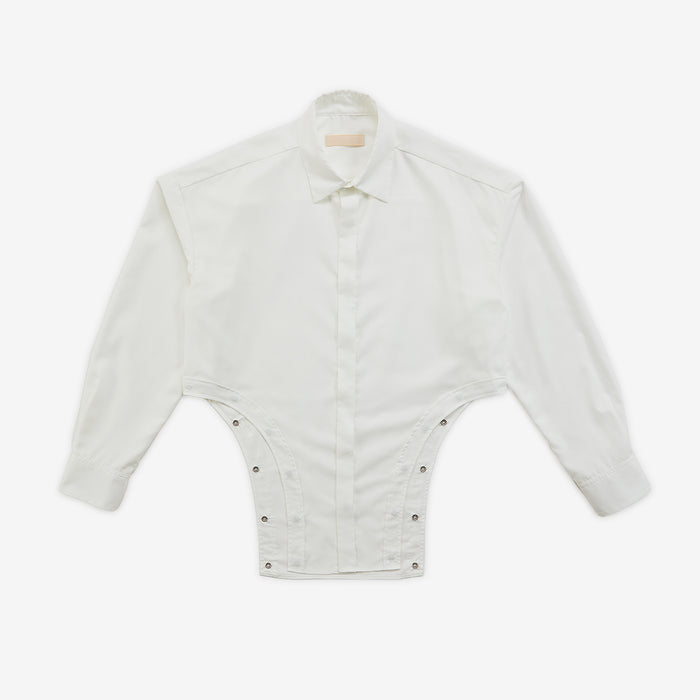 Multi-way snap button shirt