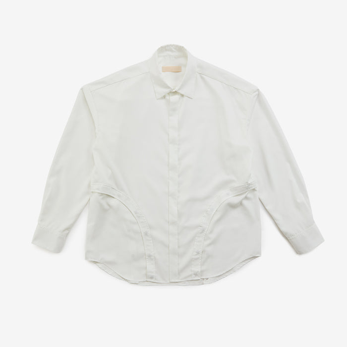Multi-way snap button shirt