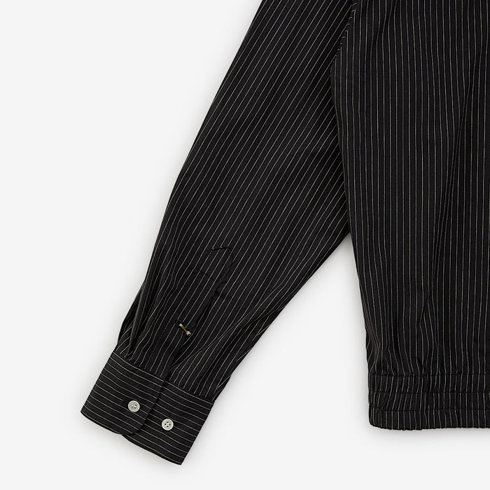 Short length striped shirt