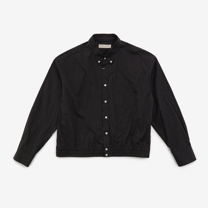 Short length striped shirt