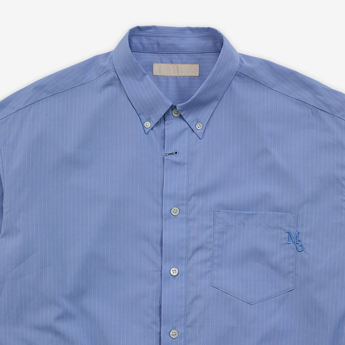 Short length striped shirt