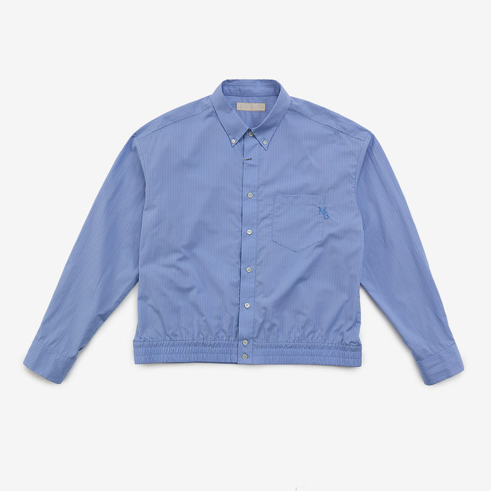 Short length striped shirt