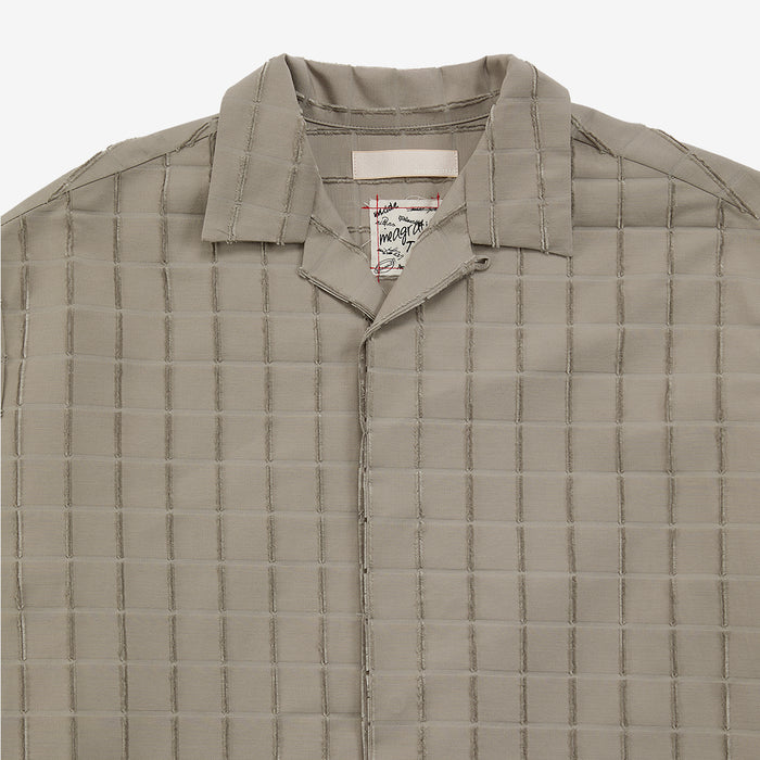Block pattern S/S shirt