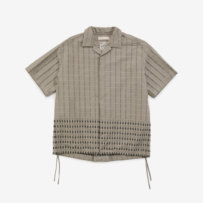 Block pattern S/S shirt