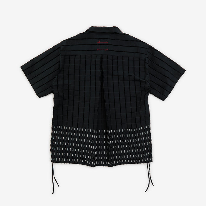 Block pattern S/S shirt