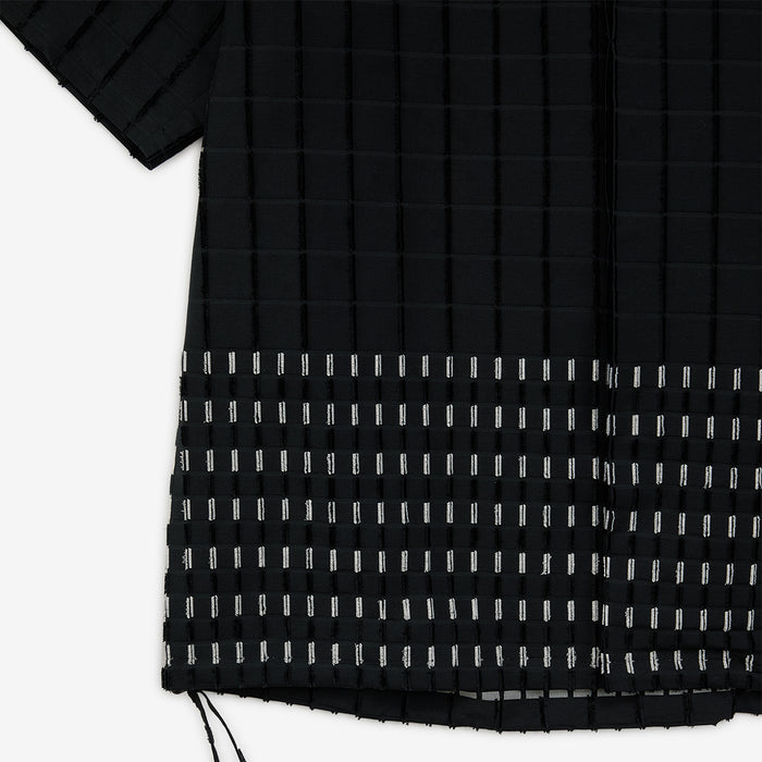 Block pattern S/S shirt