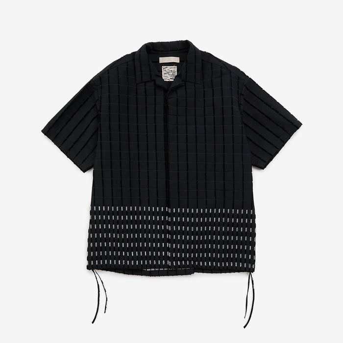 Block pattern S/S shirt