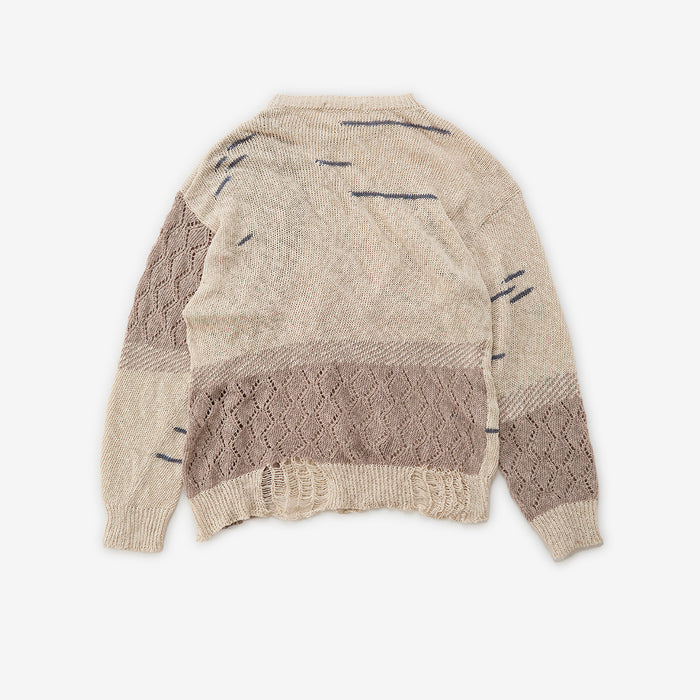 Mixed texture Knit