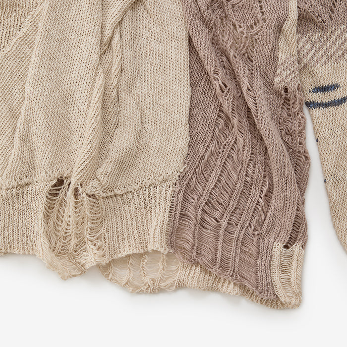 Mixed texture Knit