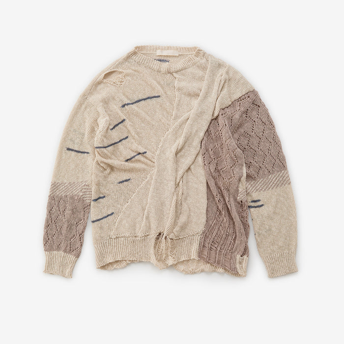 Mixed texture Knit