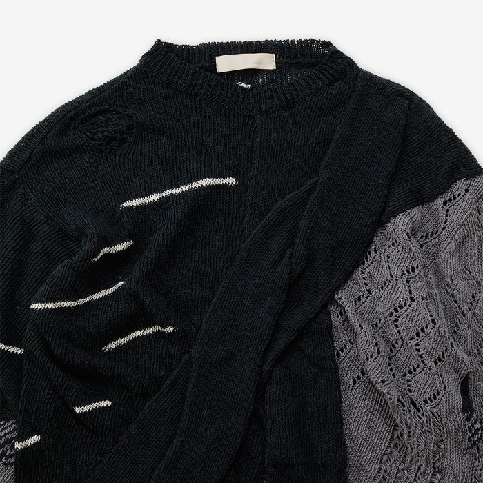 Mixed texture Knit