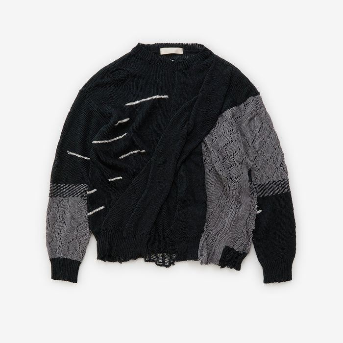 Mixed texture Knit