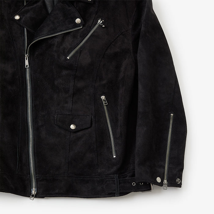 Pig skin leather riders JKT