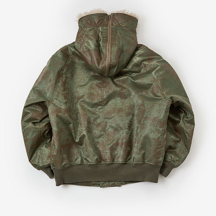 Rust printed N2 Blouson