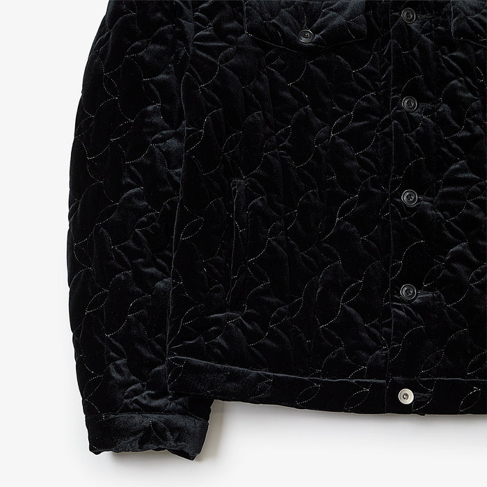 Velor quilting Blouson