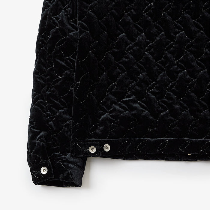 Velor quilting Blouson