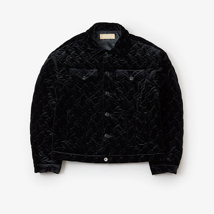 Velor quilting Blouson