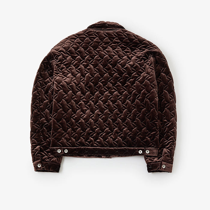 Velor quilting Blouson