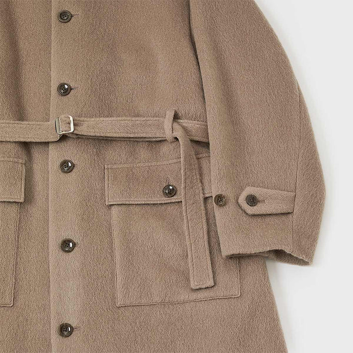 Oversized bal collar coat