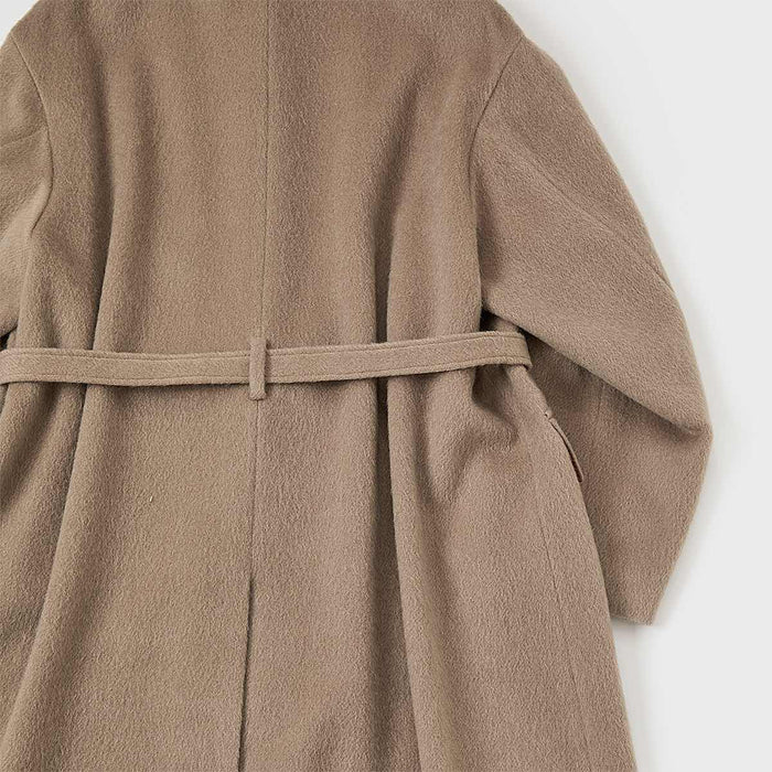 Oversized bal collar coat