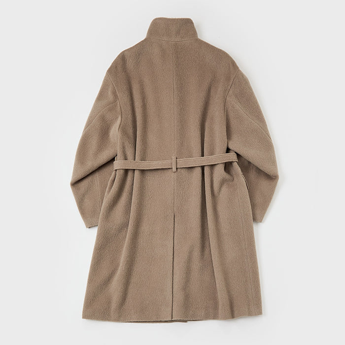 Oversized bal collar coat