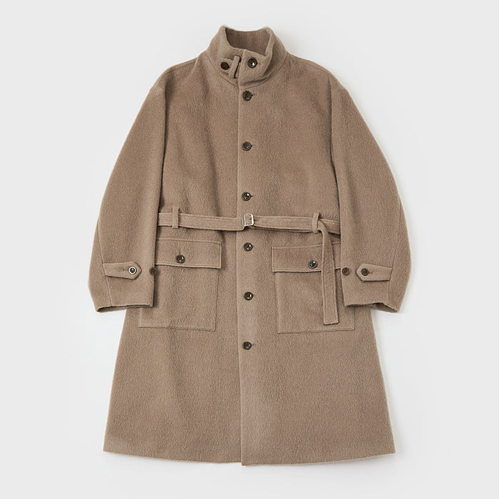 Oversized bal collar coat