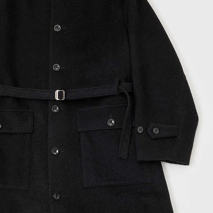 Oversized bal collar coat