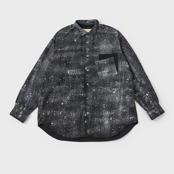 Spray processing shirt