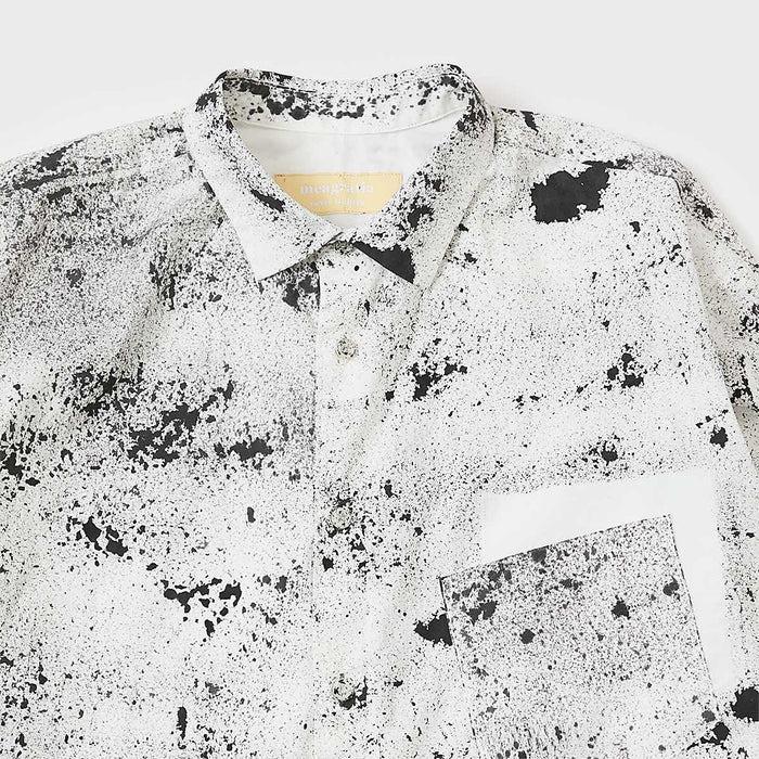 Spray processing shirt
