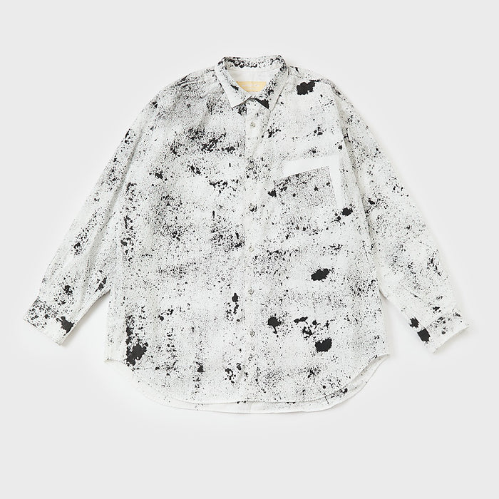 Spray processing shirt