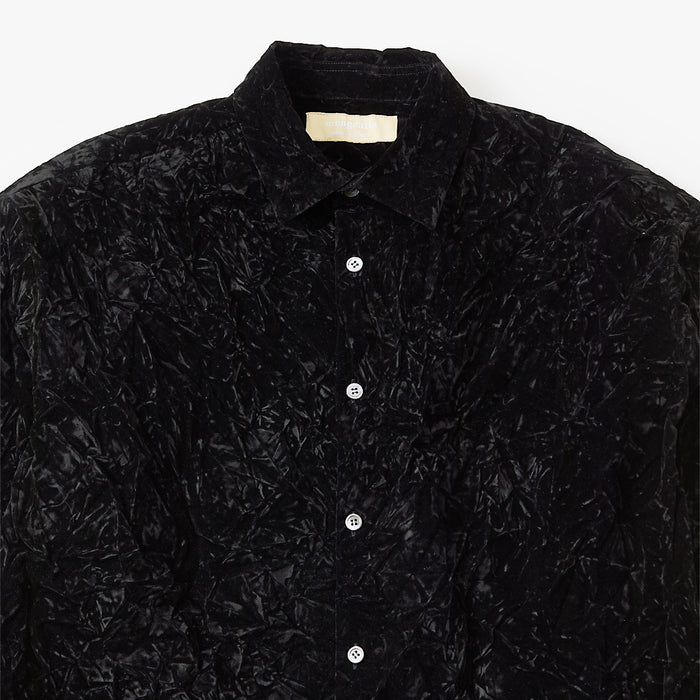 Flock printed washer shirt