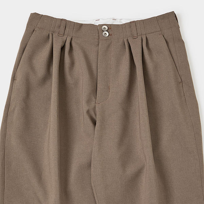 Double cross 4 tuck trousers