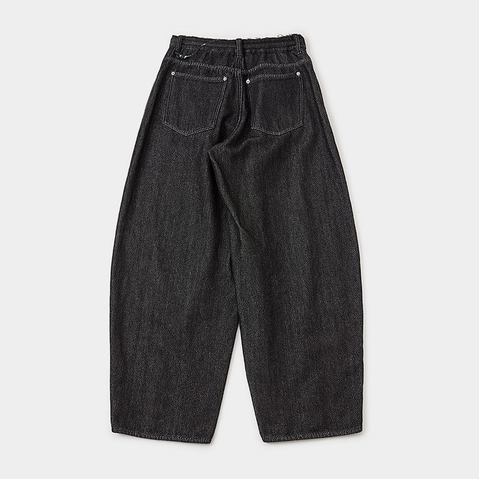 Loose twist yarn denim barrel PT