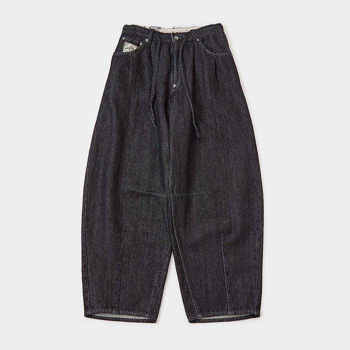 Loose twist yarn denim barrel PT