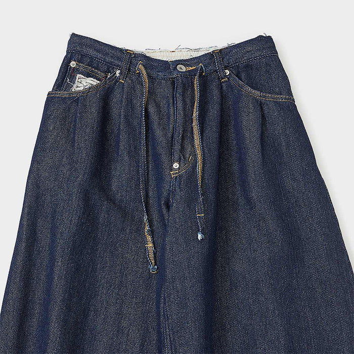 Loose twist yarn denim barrel PT