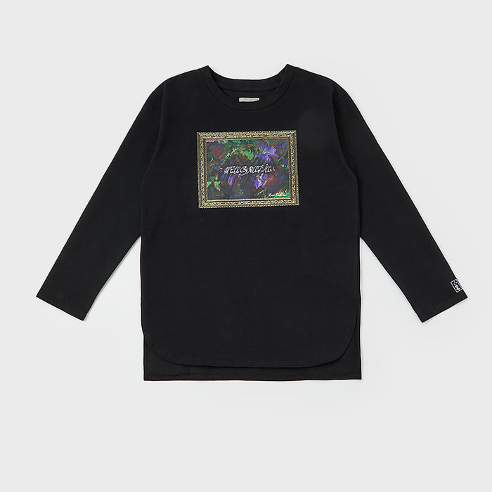 Print S/S Tee：L/S Tee