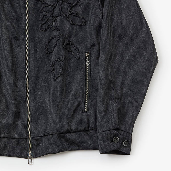 Tape embroidery track JKT gry